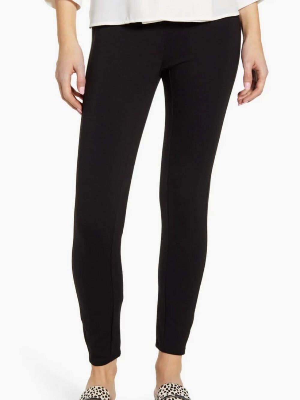 Lyssé Elm Crop Leggings in Black